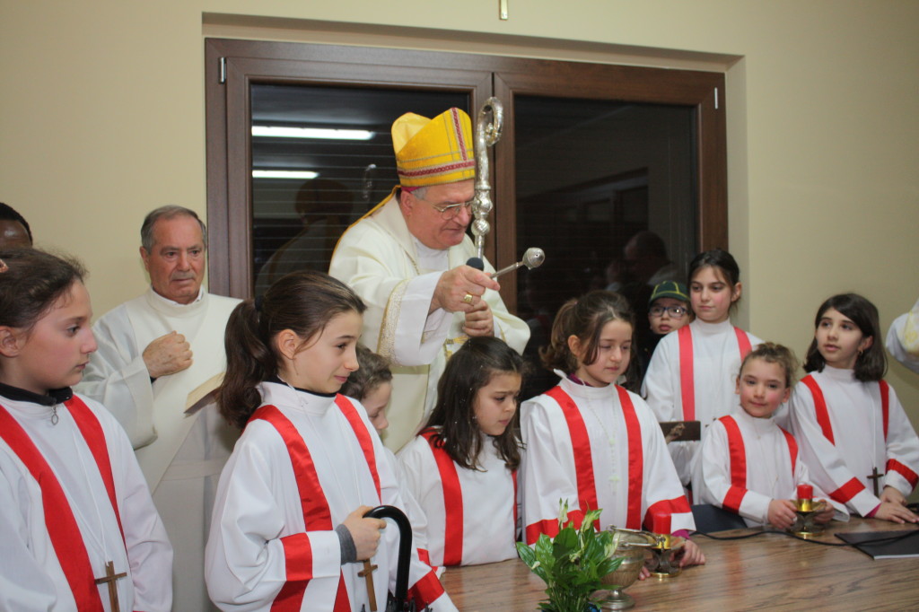 Benedizione del Vescovo delle 4 stanze, febbraio 2014